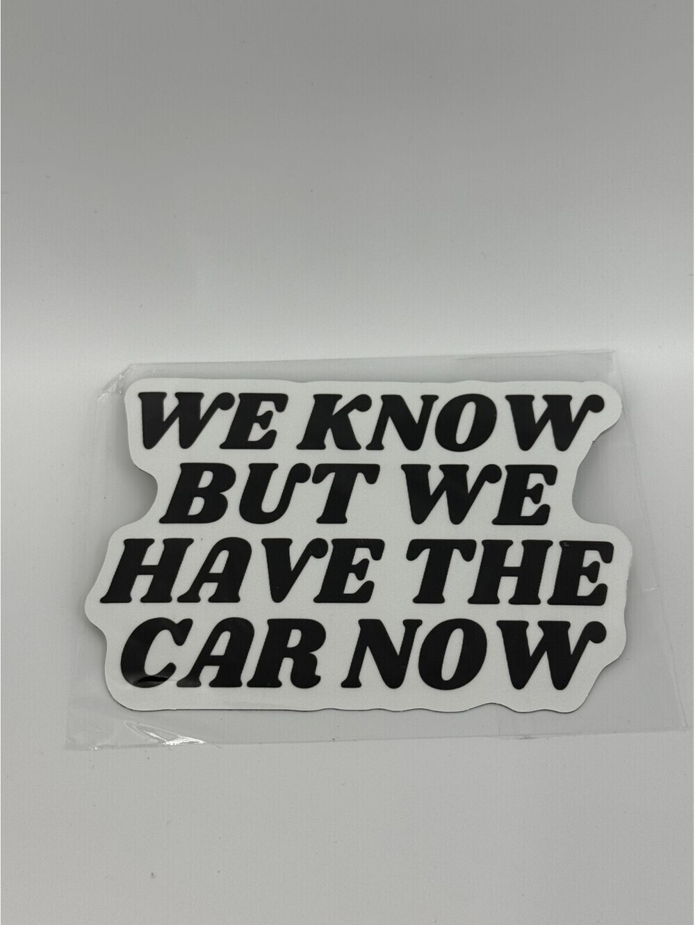 KisonovaGuard Anti Elon Bumper Magnet - We Know But We Have The Car Now